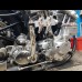 Harley footpegs, kickstart pedal ,THUNDERBOLT ,machined aluminum